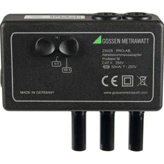 Messadapter für Ableitstrom-Beschreibung lesen