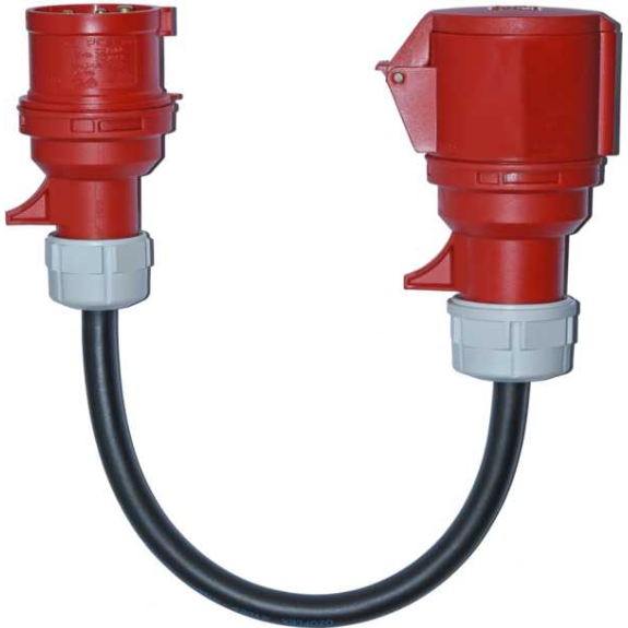 Adapterkabel CEE16/32-Beschreibung lesen