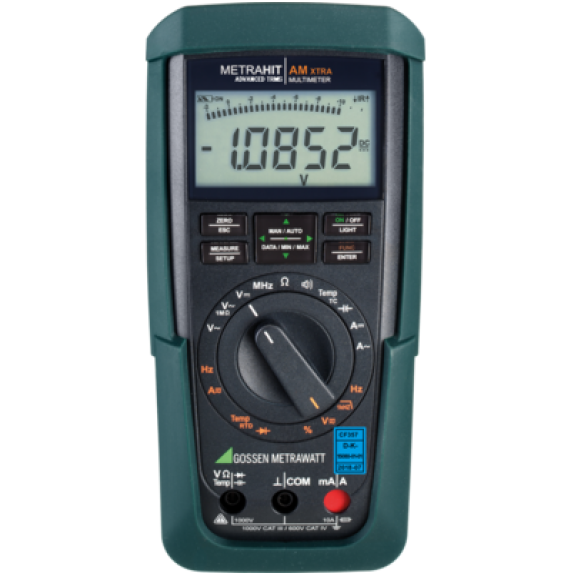 Digitales TRMS-Multimeter mit Datenlogger und IR-Schnittstelle-Beschreibung lesen