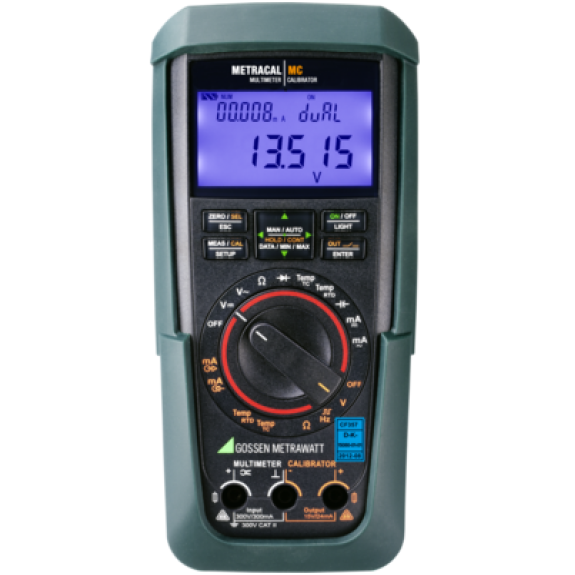 Multifunktionskalibrator mit Simulator und TRMS-Multimeter-Beschreibung lesen