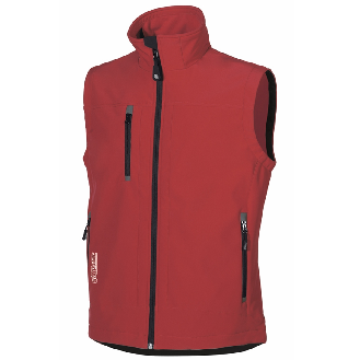 U-Power - Gilet rouge Stretch CLIMB-Lire la description