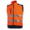 U-Power - Gilet Softshell Stretch orange haute visibilité DANNY