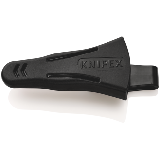 Tijeras eléct, KNIPEX 155 mm con est. crimp. y emp. 2 comp., bolsa para cinturó-Leer más