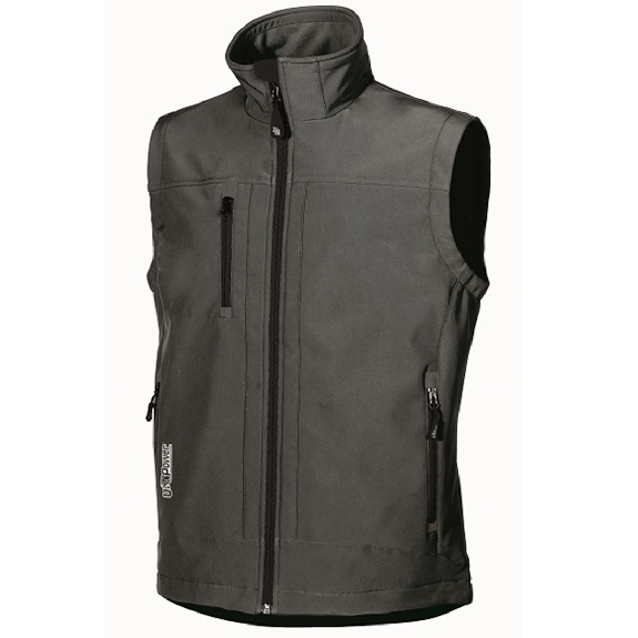 U-Power - Gilet gris Stretch CLIMB-Lire la description