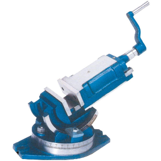 Etau machine orientable, Largeur: 100 mm-Lire la description