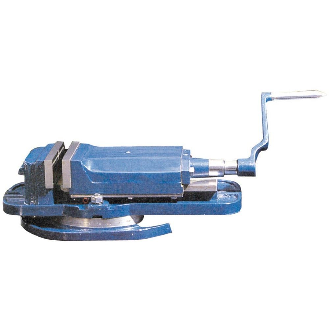 Etau machine sur base tournante, Largeur: 100 mm-Lire la description