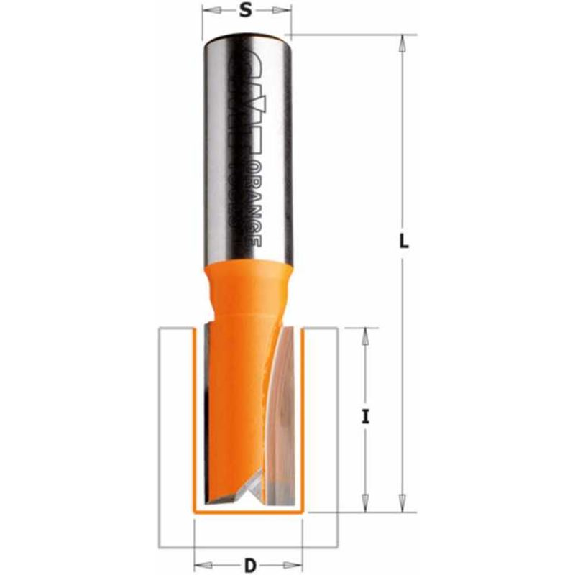 Fresa recta HWM S:8 D:7.6x20x51-Leer más