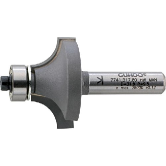 HW-Abrundfräser Z2 S8 R6,35 Guhdo-Beschreibung lesen