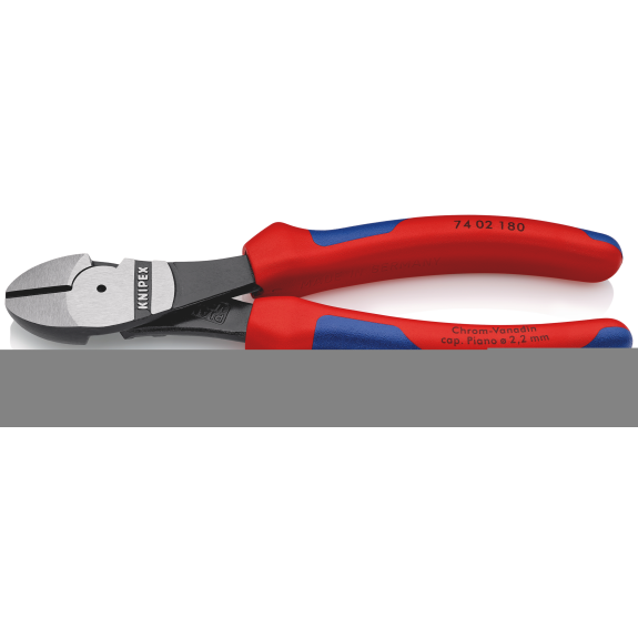 Kraft-Seitenschneider 180mm Nr.7402 SB Knipex Kraft-Seitenschneider 180mm Nr.7402 SB Knipex-Beschreibung lesen
