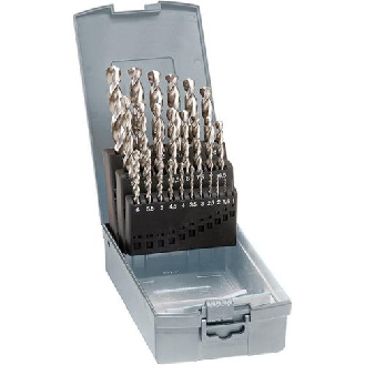 Spiralbohrer-Set DIN338 HSSE geschliffen Typ Ti 1-10mm GÜHRING-Beschreibung lesen