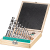 Holzspiralbohrer Satz HSS11-tlg.  4,5,6,7,8,9,10,12,14,16mmund 1 HW-Veenker