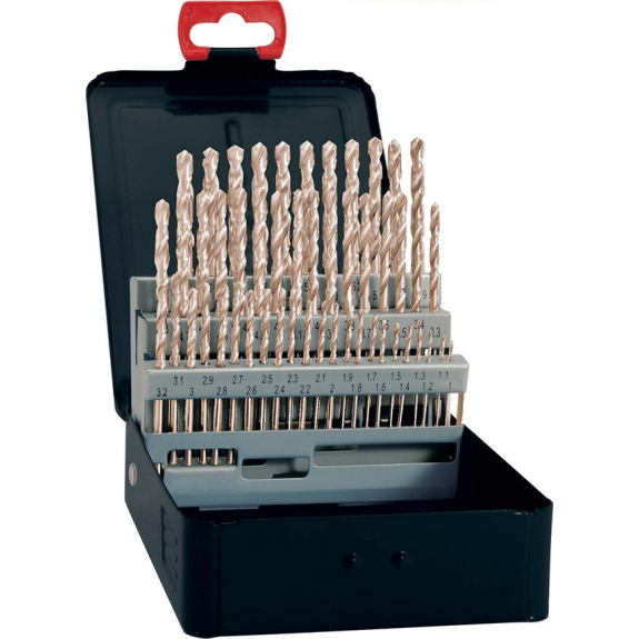 Ensemble de forage en spirale Din338 HSS Type de coupe n 1-5,9 mm-Leggi tutto