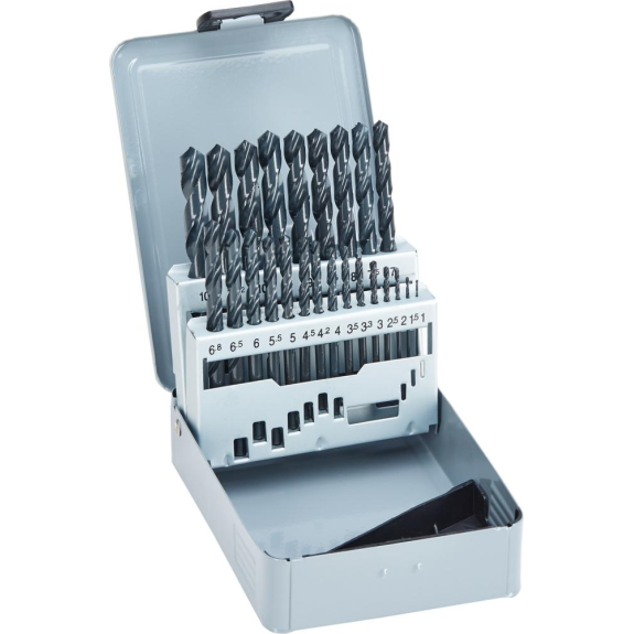 SpiralbStz D338N HSSgesch1-10,5mm 24tlg. FORTIS-Beschreibung lesen