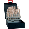 Spiralbohrer-Set DIN338 HSS Typ N um 0,5 steigend1-13mm FORTIS