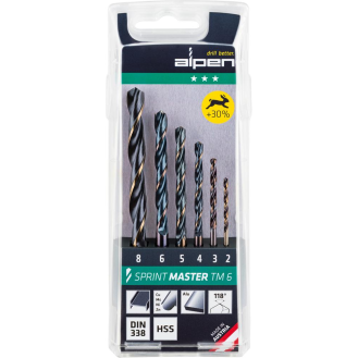Spiralb. D338N HSS 2/3/4/5/6/8mm ALPEN-Beschreibung lesen