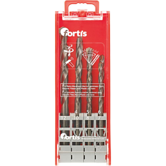 Allzweckbohrer-Set 7ltg. 4,5,6,7,8,10,12mm-Beschreibung lesen
