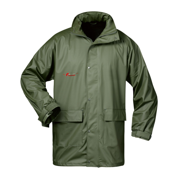 FALKENBERG, PU - Regen - Jacke, , EN 343, Oliv, Gr.M-Beschreibung lesen