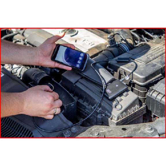 Vidéoscope Wifi avec sonde Ø 5,5 mm 0° HD 8 pcs-Lire la description