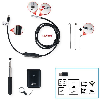 Vidéoscope Wifi avec sonde Ø 5,5 mm 0° HD 8 pcs