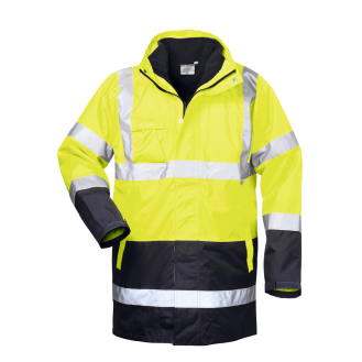SPENCER 4-in-1 Warnschutzparka Gelb/Marine, Gr.L-Beschreibung lesen