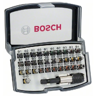 Set de 32 puntas de atornillar BOSCH PH1 - 2607017319-Leer más
