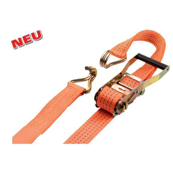 ZURRGURT, Ratschen-, 2-teilig, Spitzhaken, 35mm x 4m, DIN EN 12195-2, LC 1000daN ZURRGURT, Ratschen-, 2-teilig, Spitzhaken, 35mm x 4m, DIN EN 12195-2, LC 1000daN-Beschreibung lesen