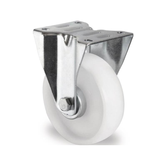 Bock Roller RAD-D. Capacité de charge de 200 mm 350 kg plaque en polyamide L135XB110-Lire la description
