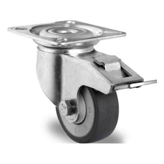 Lenkrolle mit Totalfeststeller Rad-D. 50 mm Tragfähigkeit 50 kg mit Ans Lenkrolle mit Totalfeststeller Rad-D. 50 mm Tragfähigkeit 50 kg mit Ans-Beschreibung lesen