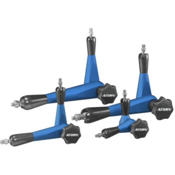 Brazo articulado 3D ATORN, radio de funcionamiento: 204 mm µ-line Brazo articulado 3D ATORN, radio de funcionamiento: 204 mm µ-line-Leer más