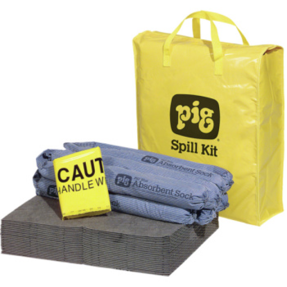 Universal d'urgence Pig Kit220, absorbe jusqu'à 35 litres-Leggi tutto