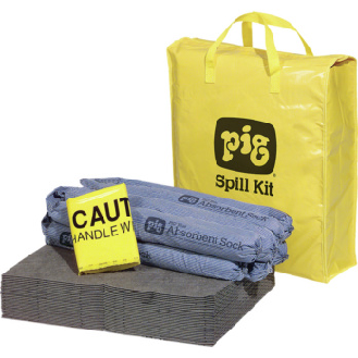 PIG kit de emergencia universal KIT220, absorbe hasta 35 litros-Leer más