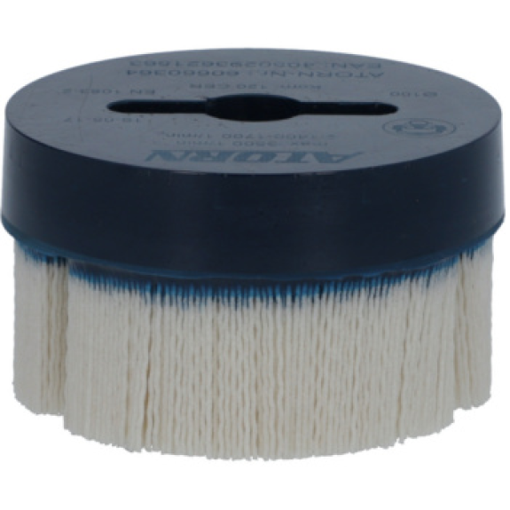 Cepillos de disco ATORN, grano 120, diámetro de cepillo 106 mm, grano cerámica-Leer más