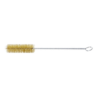 Cepillo cilíndrico LESSMANN 4 mm, alambre de latón, 300 mm de longitud-Leer más