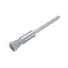 Cepillo en forma de brocha/en miniatura ATORN, alambre de acero, 0,10 Ø5x3