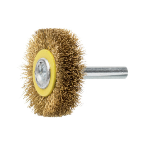 Brocha cilíndrica ATORN 40 mm diámetro, vástago 6 mm alamb. latón ondul. 0,20 m-Leer más