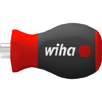 Portapuntas portátil WIHA 1/4" 57 mm de largo con mango SoftFinish-Leer más