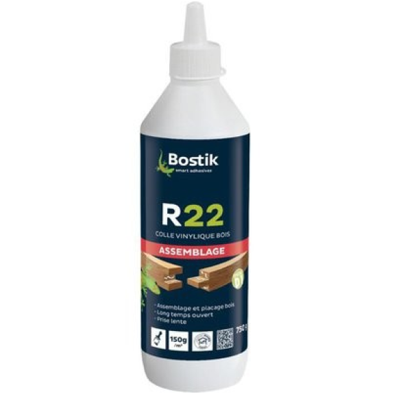Colle à bois vynilique D1 agobois normale  "R22" en seau de 5 kg-Lire la description