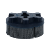 Cepillos de disco ATORN, grano 80, diám. cepillo 106 mm, carburo silicio