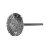 Cepillo cilíndrico/en miniatura ATORN, alambre acero inox. V2A 0,10 Ø16x2,34