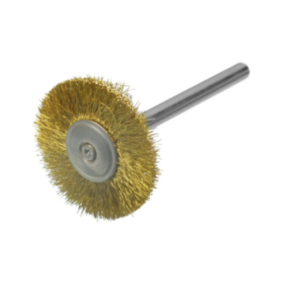 Vis de brosse cylindrique / miniature, fil de laiton 0,10 Ø16x2,34-Lire la description