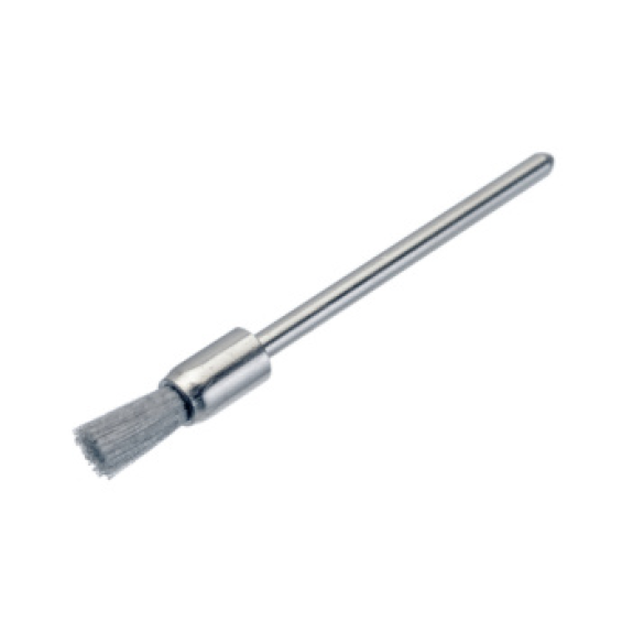 Cepillo en forma de brocha/en miniatura, nailon diamantado K400, Ø5x2,34-Leer más