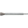 Cepillo metálico, brocha ATORN, Ø 10 x 100 mm, eje 6 mm, alam. V2A crimp. 0,3 m Cepillo metálico, brocha ATORN, Ø 10 x 100 mm, eje 6 mm, alam. V2A crimp. 0,3 m