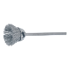 Cepillo metálico redondo/en miniatura, nailon diamantado K400, Ø10x2,34