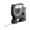 Cinta de etiquetado DYMO 12 mm x 7 m, azul sobre blanco Cinta de etiquetado DYMO 12 mm x 7 m, azul sobre blanco