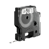 Cinta de etiquetado DYMO 6 mm x 7 m, negro sobre blanco Cinta de etiquetado DYMO 6 mm x 7 m, negro sobre blanco