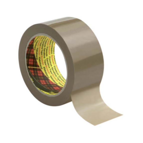 Cinta adhesiva de embalaje  Scotch 6890, marrón, 50 mm x 66 m-Leer más
