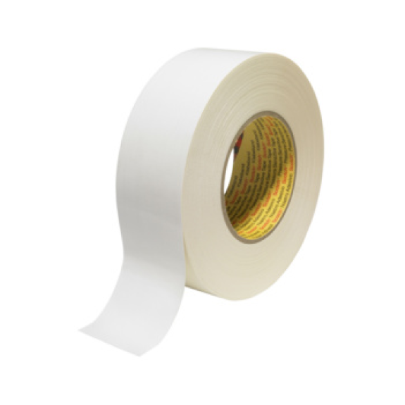Cinta adhesiva textil Premium 389, blanca, 50 mm x 50 m Cinta adhesiva textil Premium 389, blanca, 50 mm x 50 m-Leer más