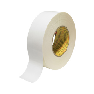 Cinta adhesiva textil Premium  389, blanca, 50 mm x 50 m-Leer más