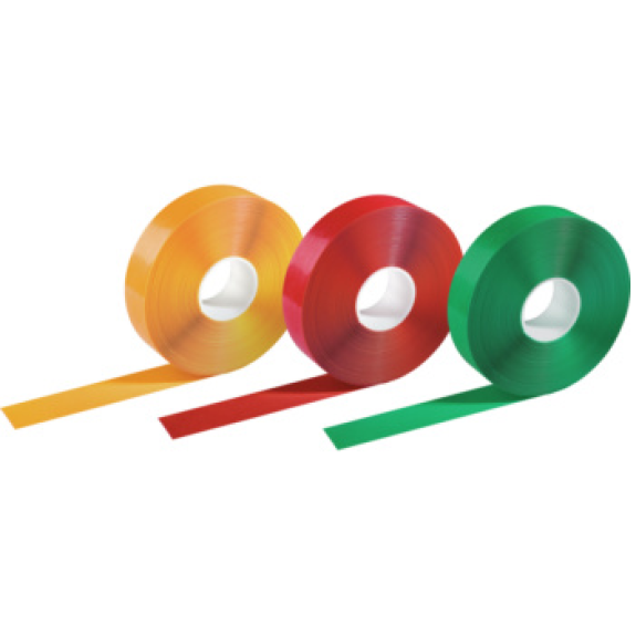 Duraline Strong Strong Marking Tape 30 m x 50 mm x 1,2 mm, couleur: rouge-Beschreibung lesen