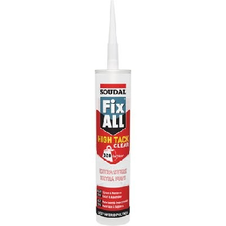 Mastic FIX ALL High Tack  - Couleur: Transparent-Lire la description